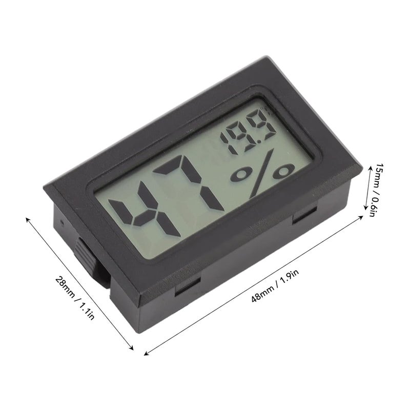 Fydun Electronic Thermometer Hygrometer Cigar Box Thermometer Cigar Cabinet Humidity Gauge - Image 3